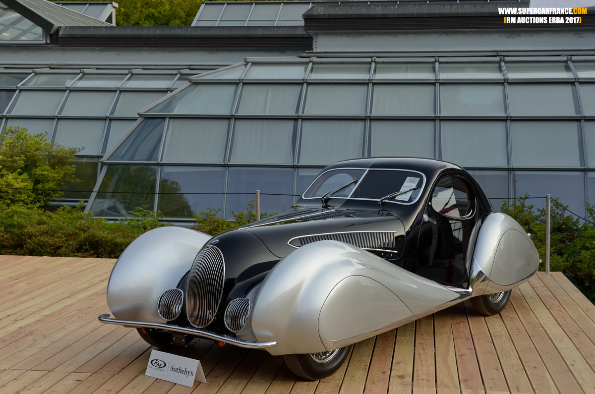 43 Talbot Lago T150 C SS Goutte d’Eau Figoni et Falaschi 