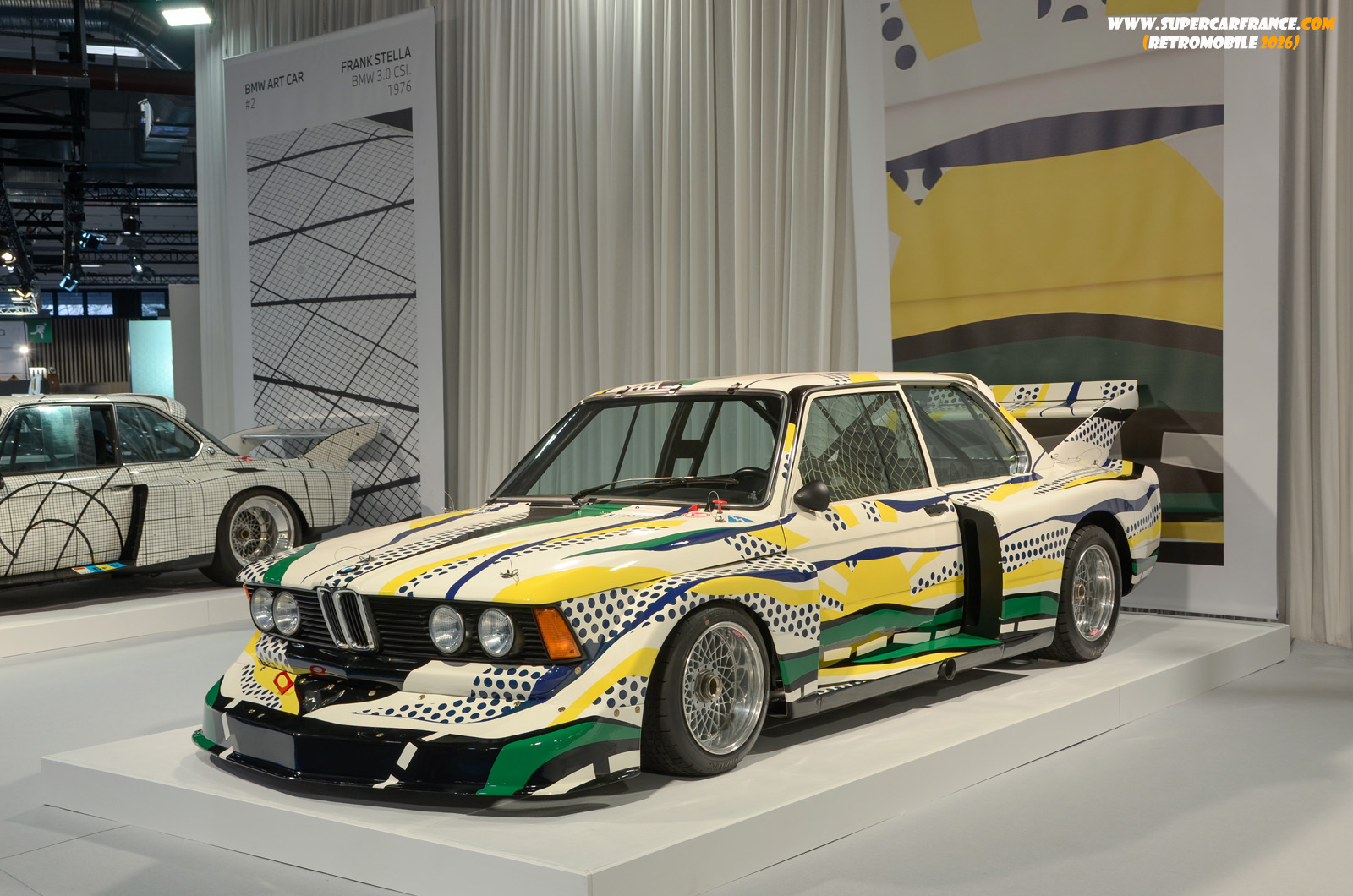 173 BMW 320i (Roy Lichtenstein) Art Car